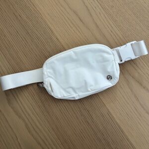 Lululemon Athletica White Belt Bag